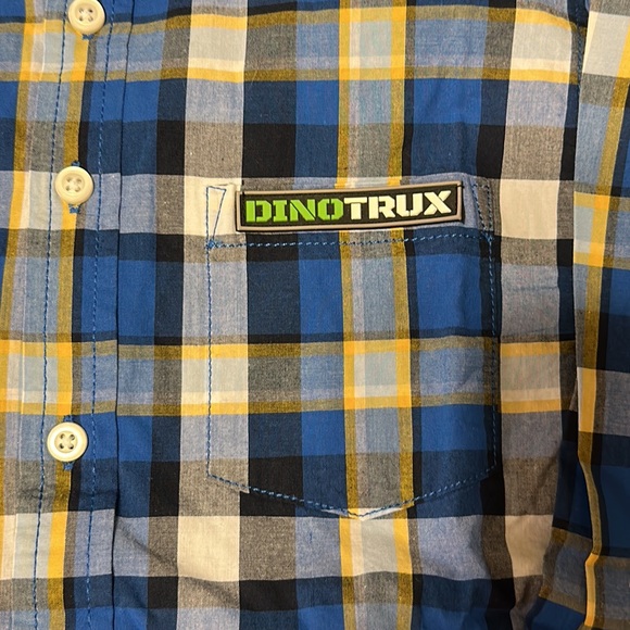 Gymboree boys long sleeve button shirt size M (7-8) - Picture 2 of 6